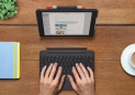 Logitech Slim Combo, la tastiera wireless per iPad e Android