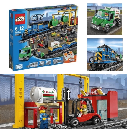 Lego 60052 treno merci con telecomando