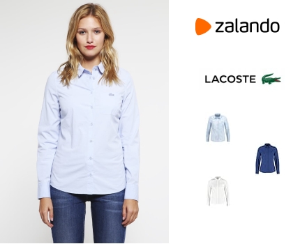 Lacoste camicie donna collezione autunno inverno 2016